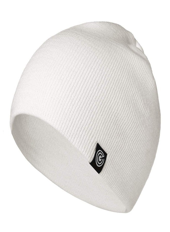 Revony Original Beanie Cap - Soft Knit Beanie Hat - Warm and Durable (White) - Image 1